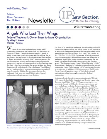 Winter 2009 newsletter